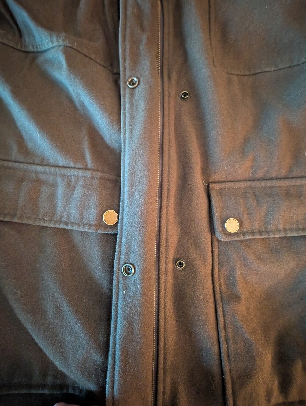 Kenneth Cole Green Wool Coat - Picture 8 of 12